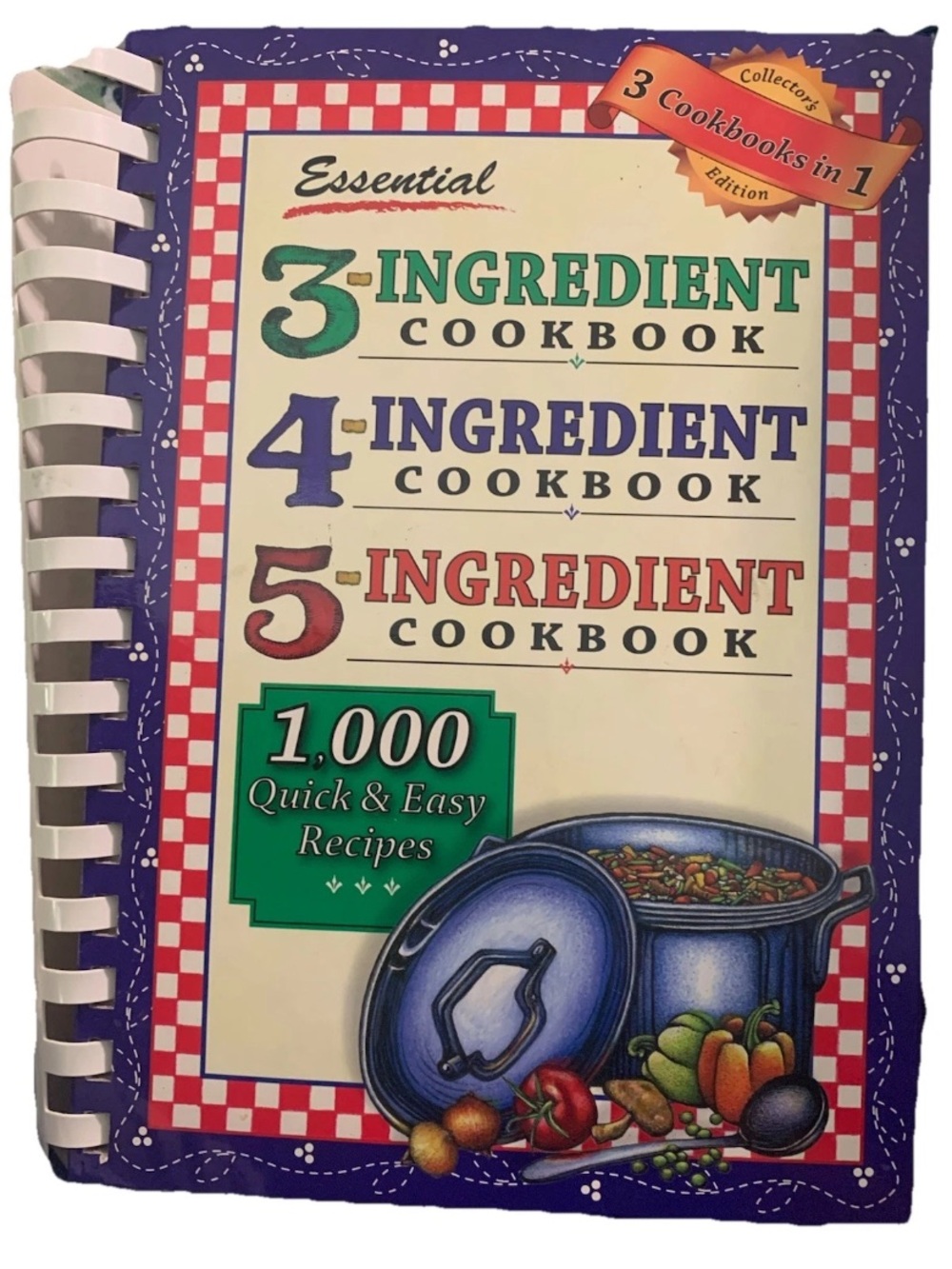 Collector’s Edition: Essential 3-4-5 Ingredient Cookbook - Purple Cover HC